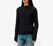 Areld Pullover aus Grobstrick - Schwarz