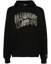 Billionaire Boys Club Como Hoodie mit Bogen-Logo Schwarz