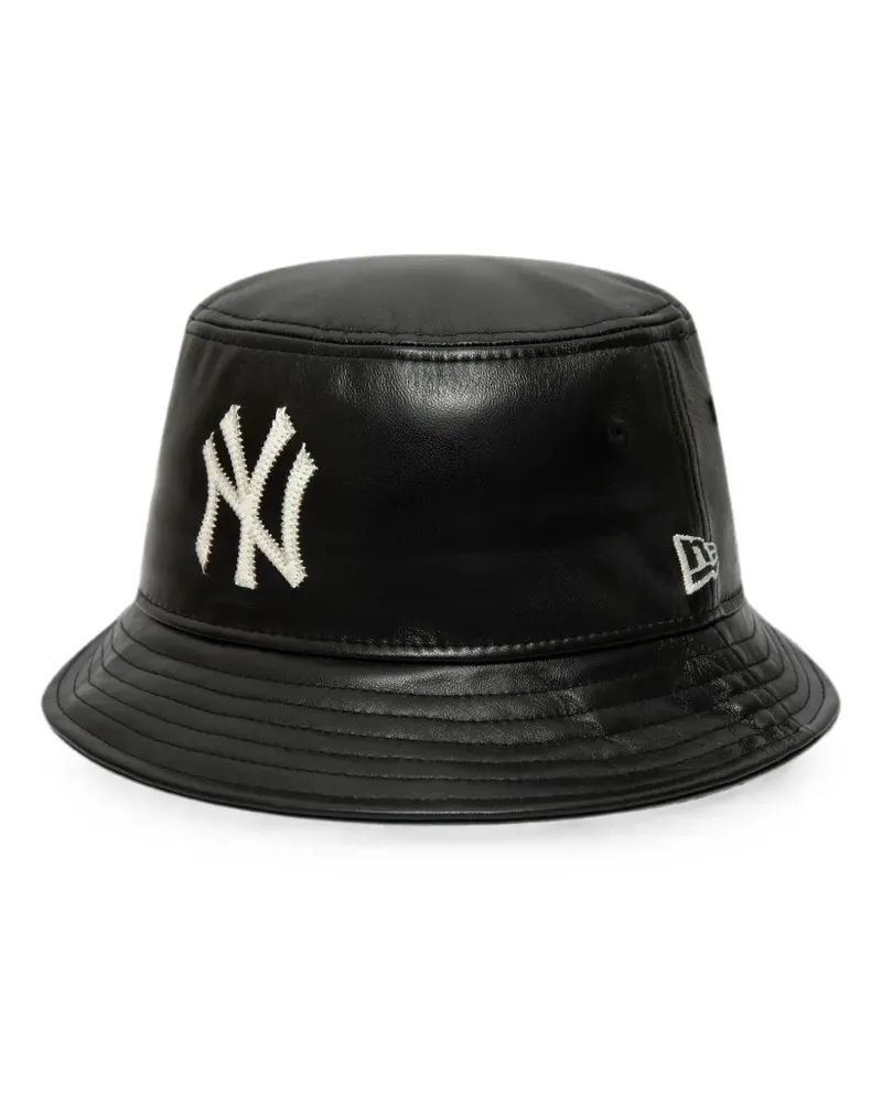 New Era MLB Fischerhut mit Logo-Stickerei - Schwarz Schwarz
