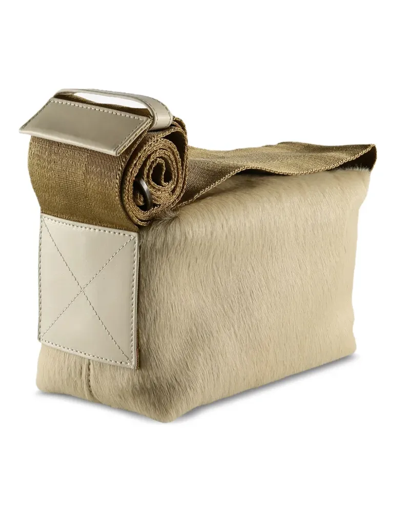Uma Wang small leather shoulder bag - Nude Nude