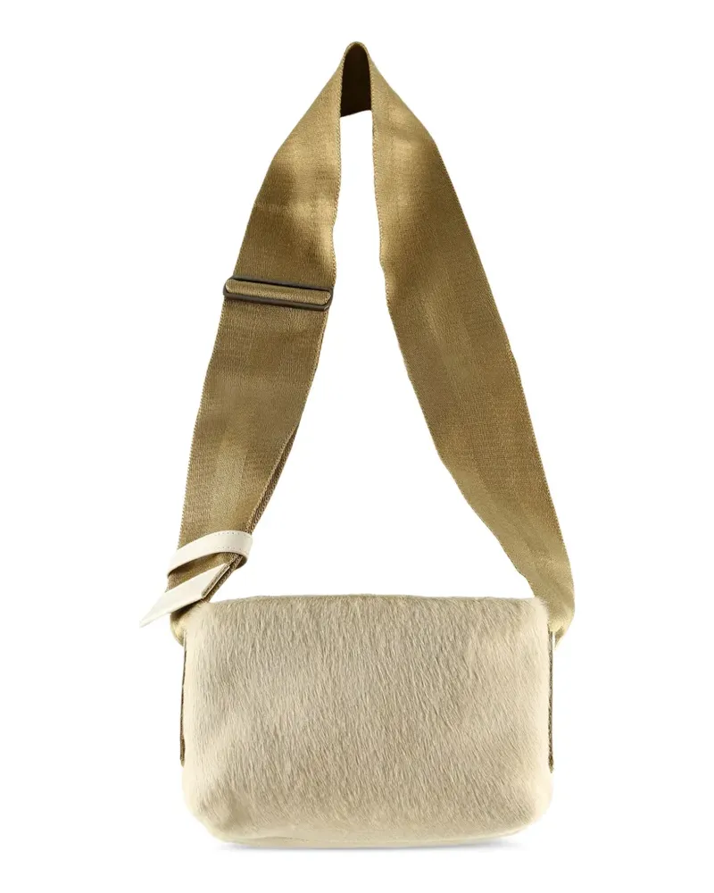 Uma Wang small leather shoulder bag - Nude Nude