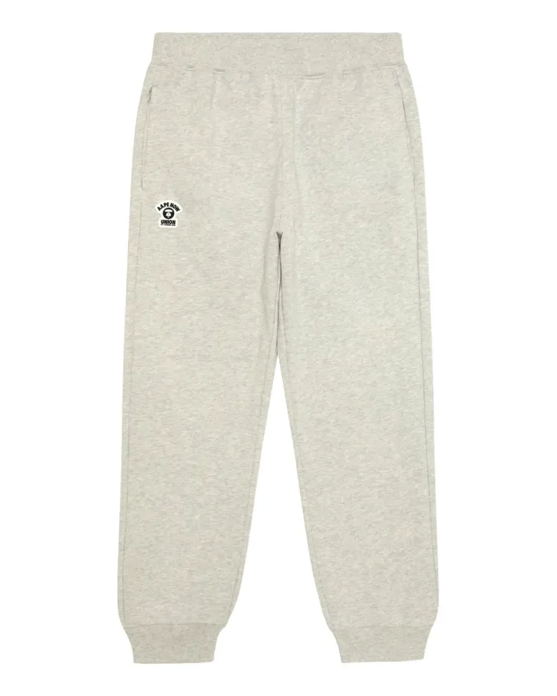 BAPE Jogginghose mit Camouflage-Tasche - Grau Grau