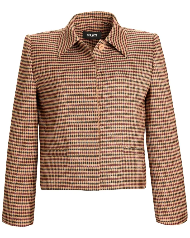 SER.O.YA Jessamine Jacke - Nude Nude