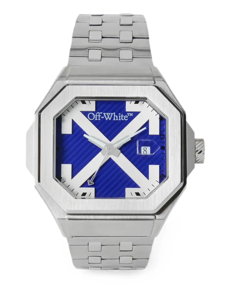 OFF-WHITE Heavy Duty Armbanduhr 50,5mm - Blau Blau