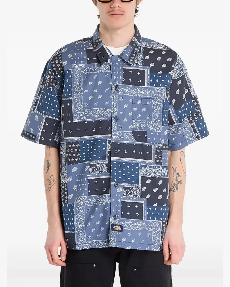 Dickies Glandorf paisley-print shirt - Blau Blau