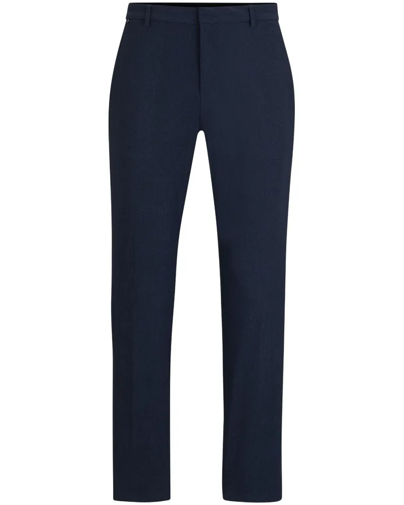 HUGO BOSS Hose mit Performance-Stretch - Blau Blau