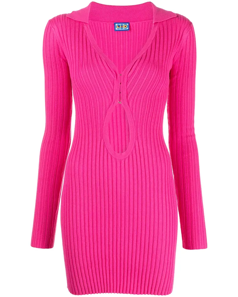 LHD Kleid mit Cut-Outs - Rosa Rosa