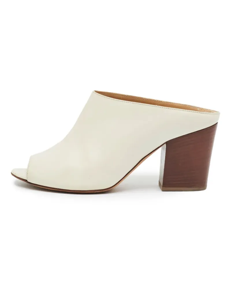 Sergio Rossi Mules mit Absatz - Nude Nude
