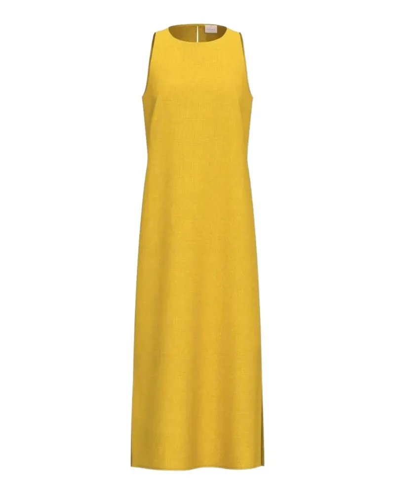 MARELLA Emme linen midi dress - Gelb Gelb