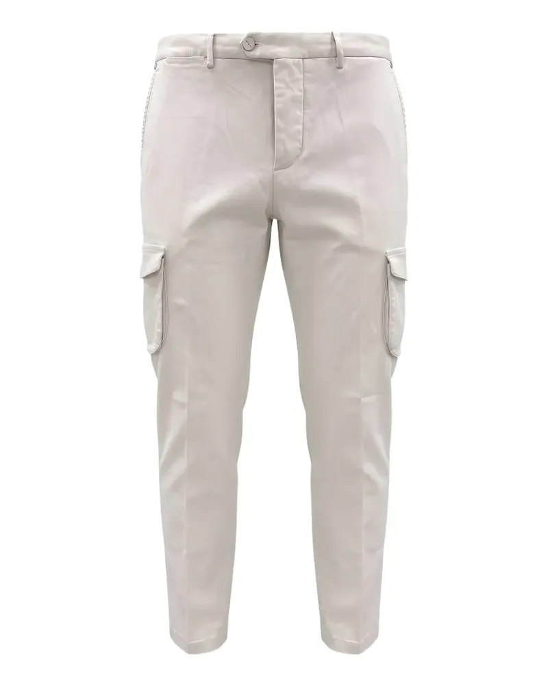Kiton straight-leg cargo pants - Nude Nude