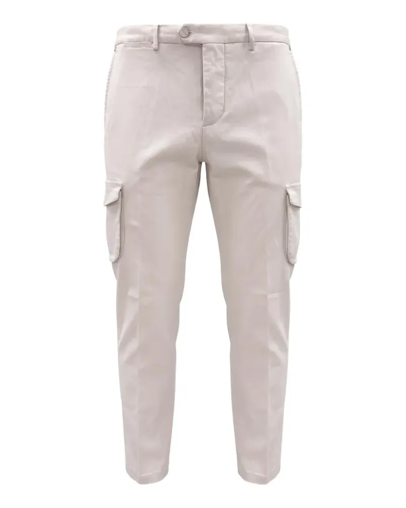 Kiton Cargohose mit geradem Bein - Weiß Weiß