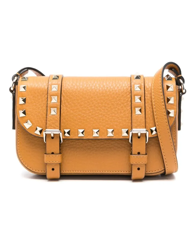 Valentino Garavani Mini 'Rockstud' Umhängetasche - Braun Braun