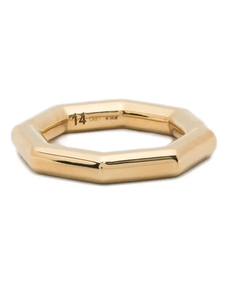 Fersera Sculptor's Octagon ring - Gold Gold