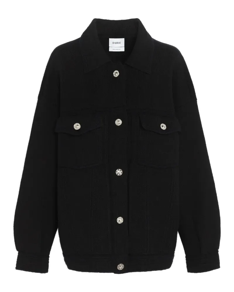 Barrie Geknöpfter Oversized-Blazer - Schwarz Schwarz
