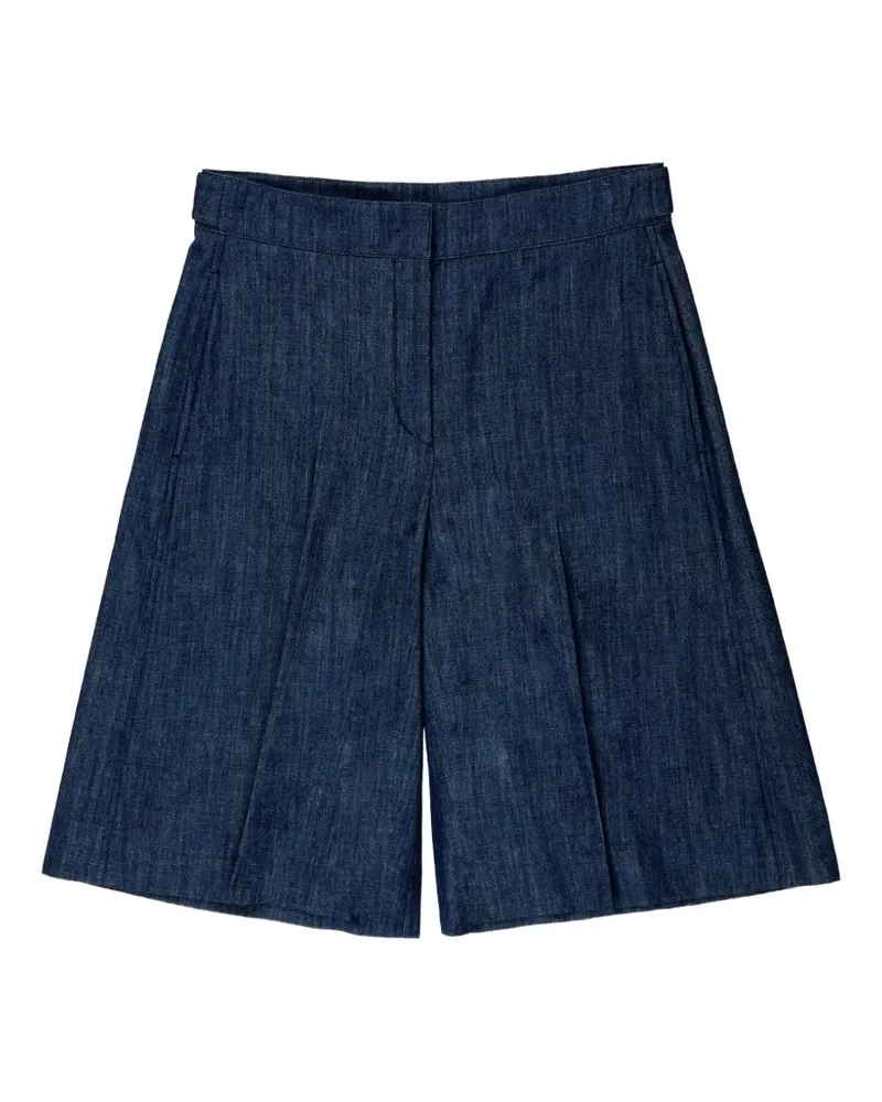 Slowear wide-leg bermuda shorts - Blau Blau