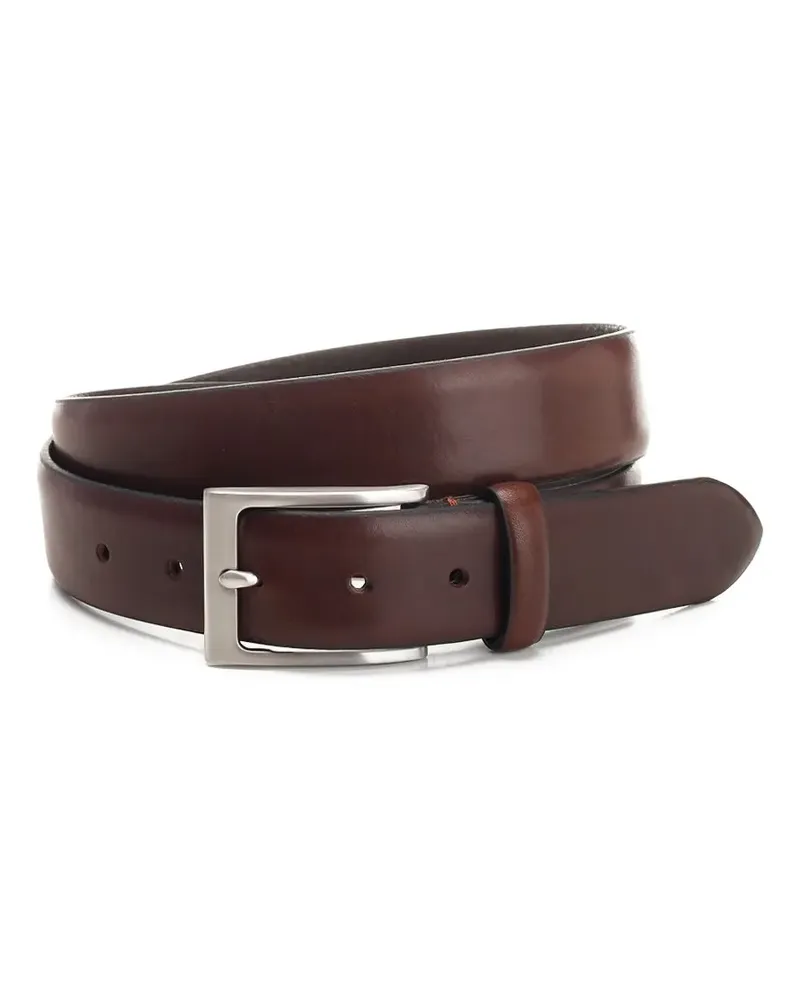 Al Duca D’Aosta 1902 buckle-fastening leather belt - Braun Braun