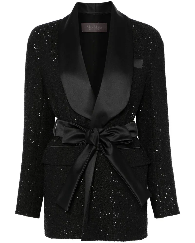 Max Mara Pau Blazer - Schwarz Schwarz