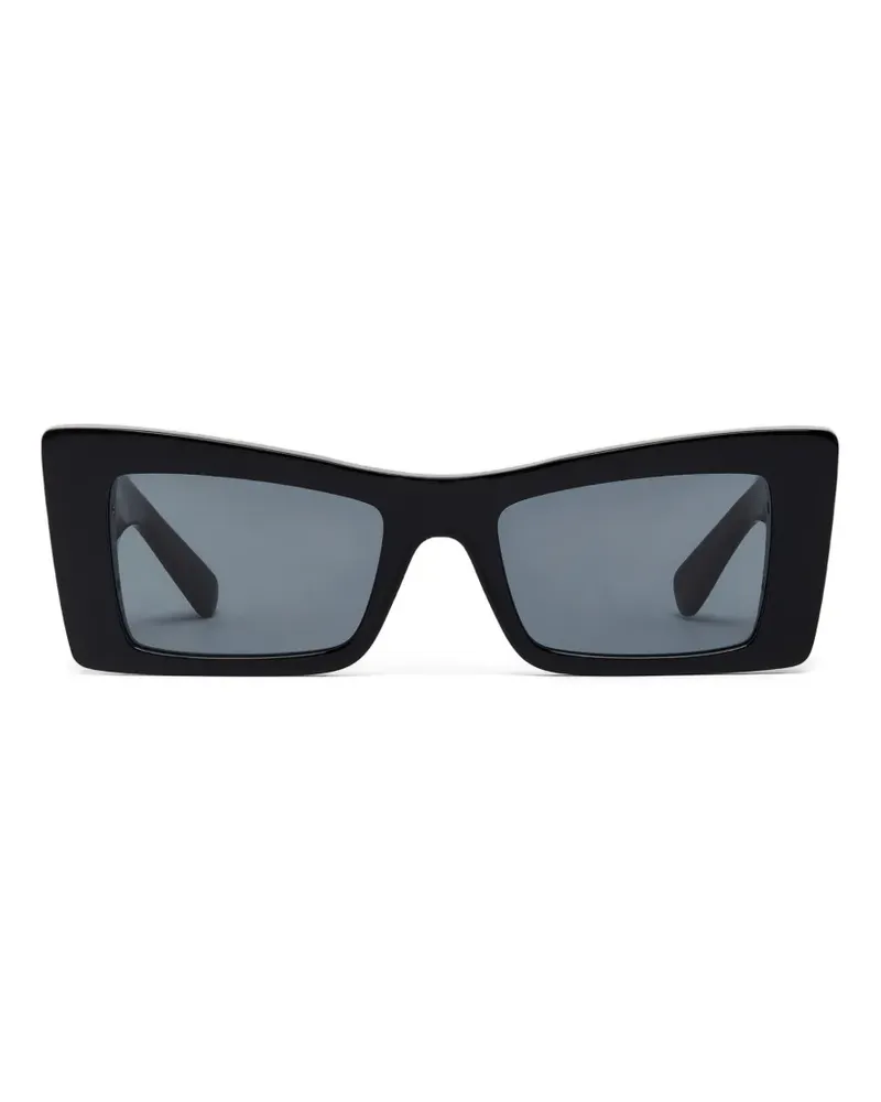 Stella McCartney Sonnenbrille mit eckigem Gestell - Schwarz Schwarz