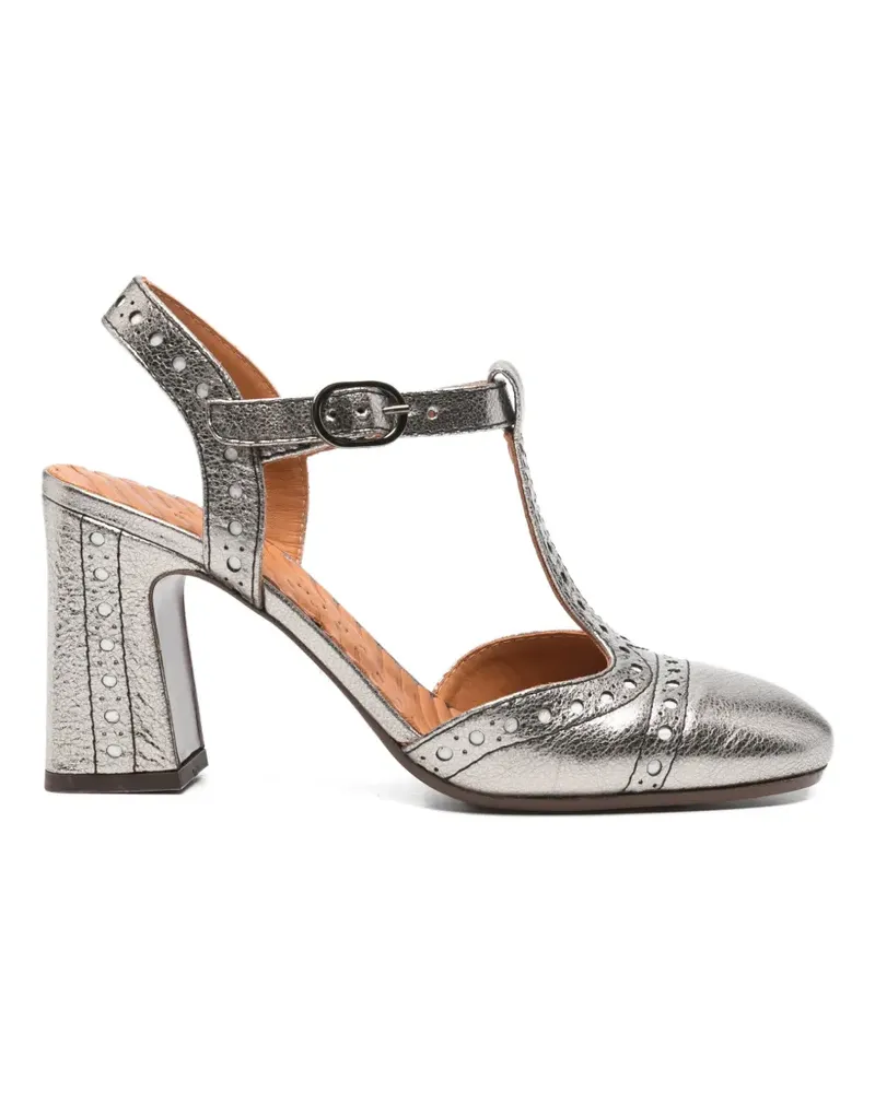 Chie Mihara T-bar mules - Silber Silber