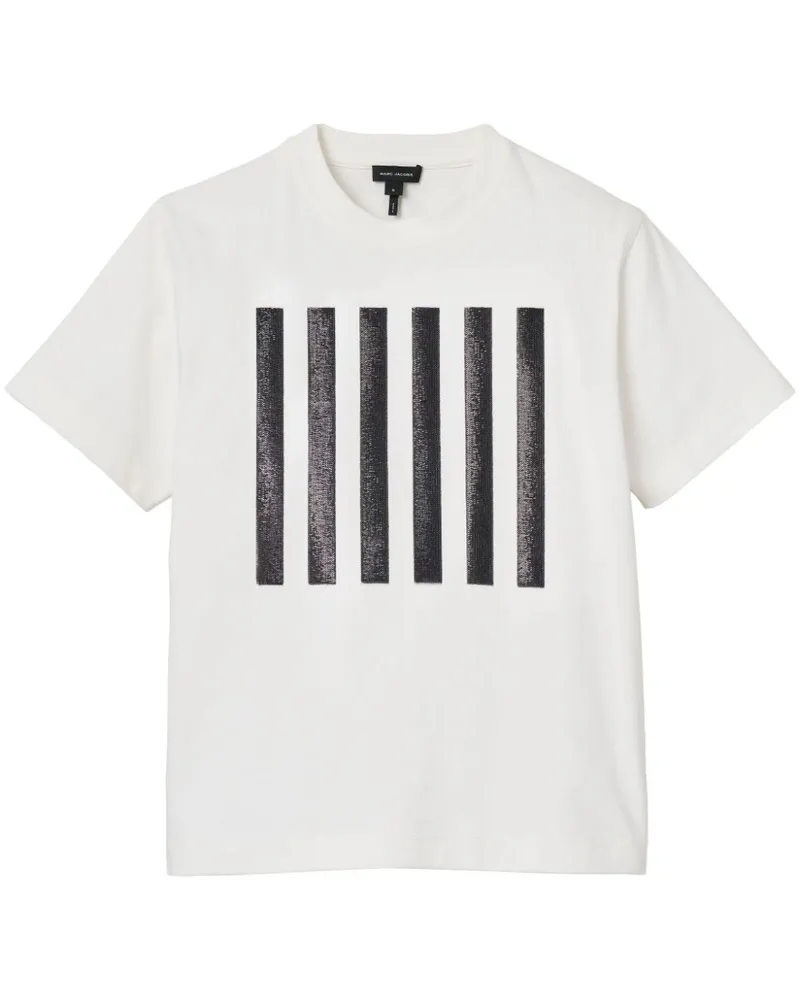 Marc Jacobs The Stripe Box T-Shirt - Weiß Weiß