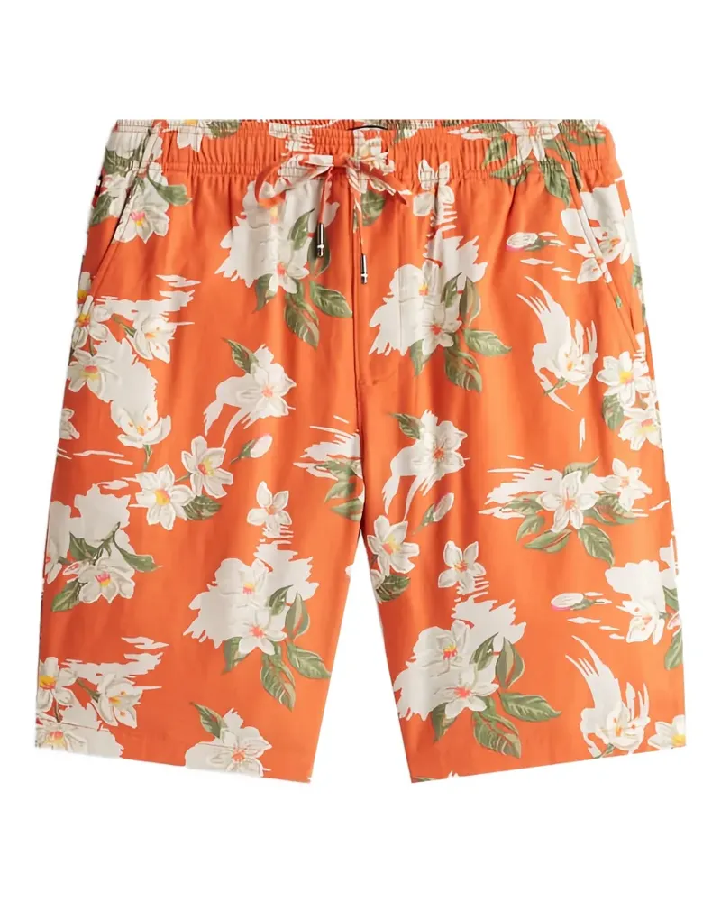 Tommy Hilfiger Mercer floral-print shorts - Orange Orange