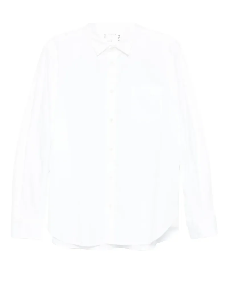 Sacai buttoned shirt - Weiß Weiß