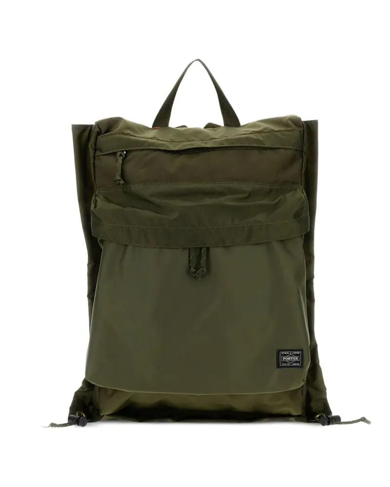 PORTER-YOSHIDA & CO flap-pocket backpack - Grün Grün