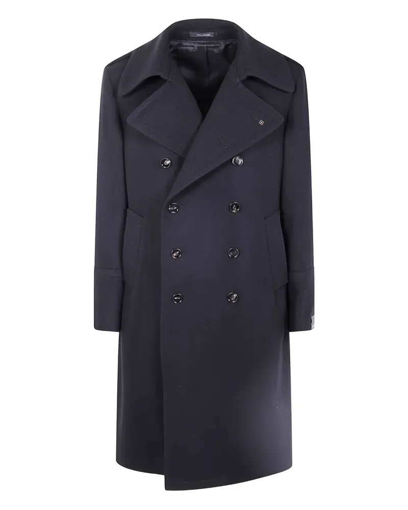 Tagliatore long-sleeves double-breasted coat - Blau Blau