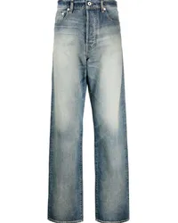 Kenzo Asagao Straight-Leg-Jeans Blau