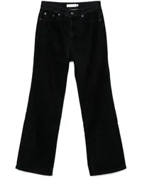 LOW CLASSIC Jeans aus Samt Schwarz