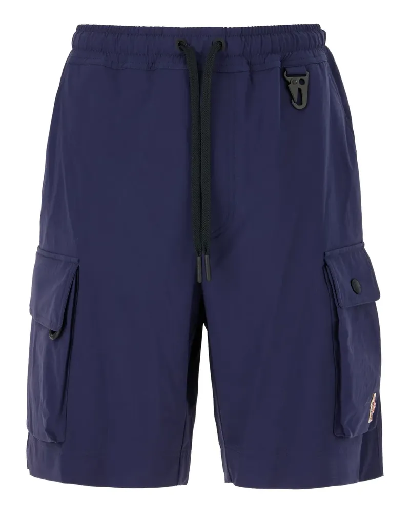 Moncler Cargo-Shorts mit Kordelzug - Blau Blau