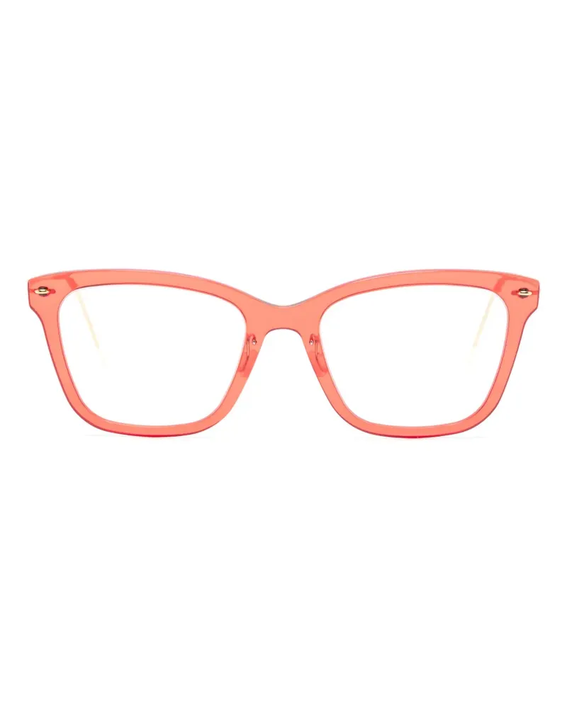 Lindberg Brille mit Cat-Eye-Gestell - Gold Gold