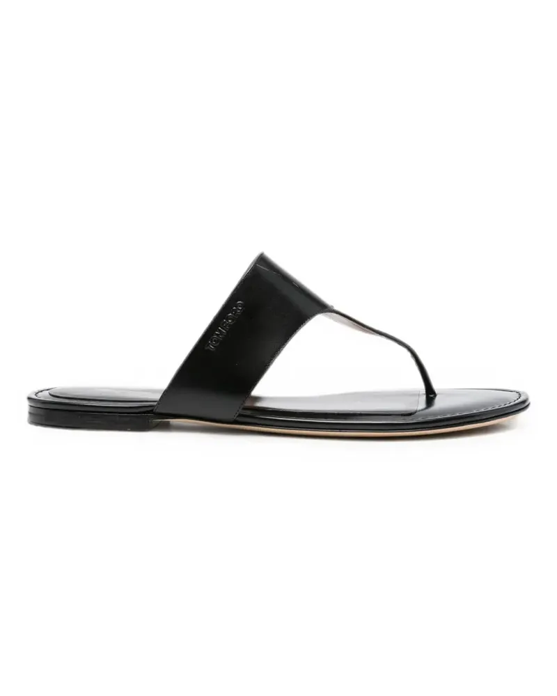 Tom Ford Flache Lina Sandalen mit Zehensteg - Schwarz Schwarz