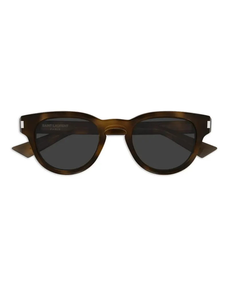Saint Laurent round-frame sunglasses - Braun Braun