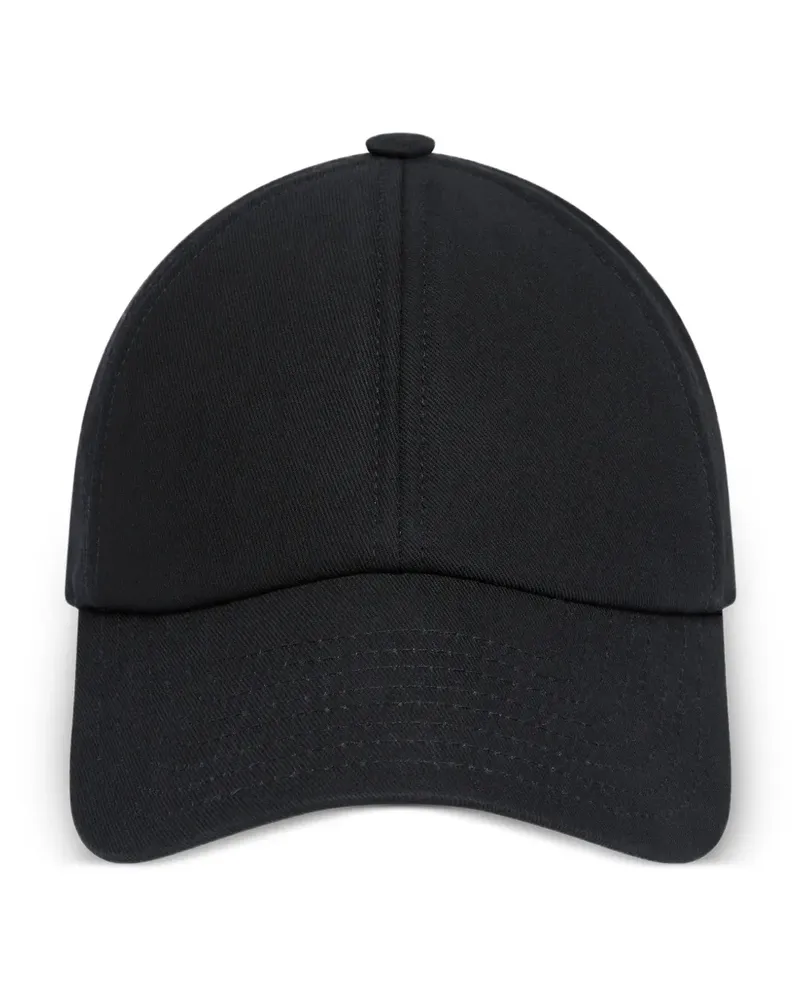 Courrèges Baseballkappe mit Logo - Schwarz Schwarz