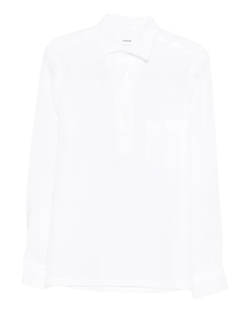 LARDINI buttoned shirt - Weiß Weiß
