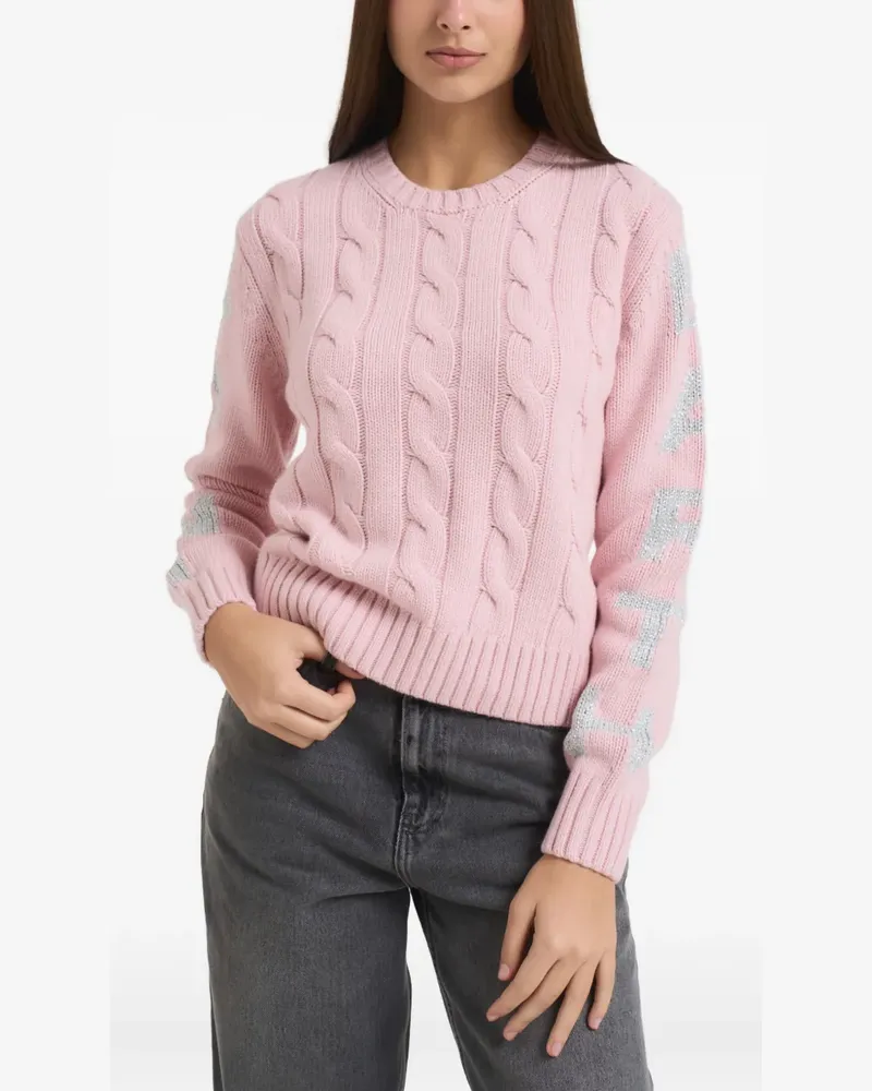 MC2 Saint Barth cable-knit sweater - Rosa Rosa