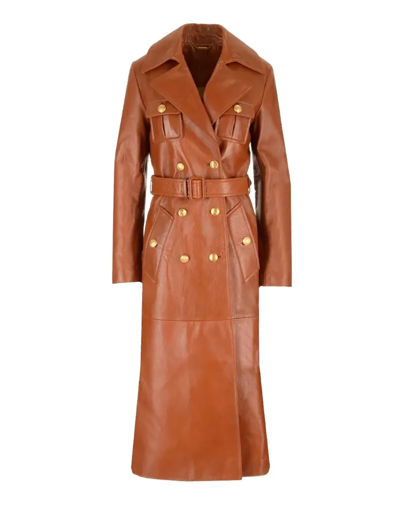 Chloé double-breasted jacket - Braun Braun