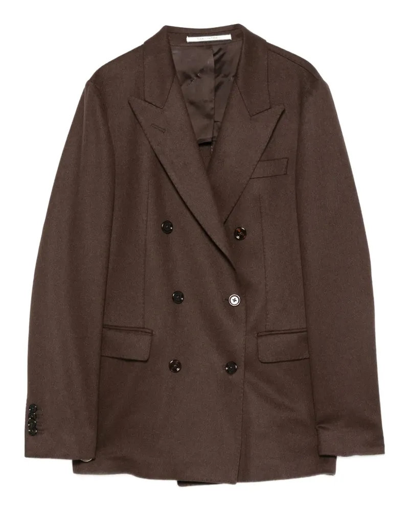 Tagliatore Doppelreihiger Blazer - Braun Braun