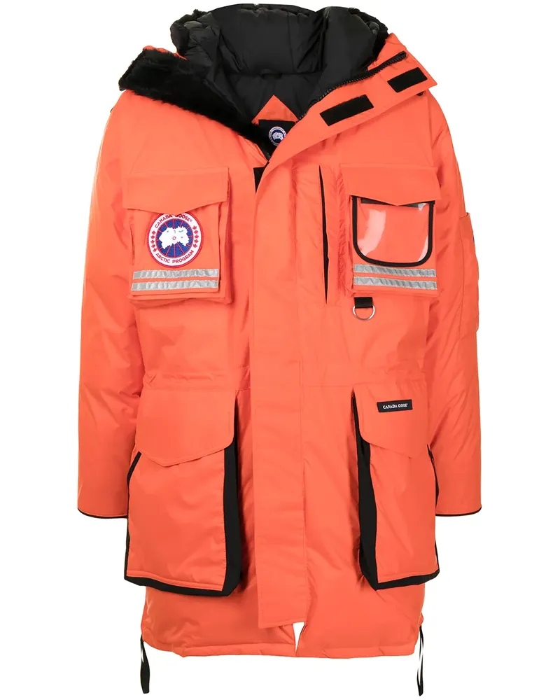 Canada Goose Gefütterter Snow Mantra Mantel - Orange Orange