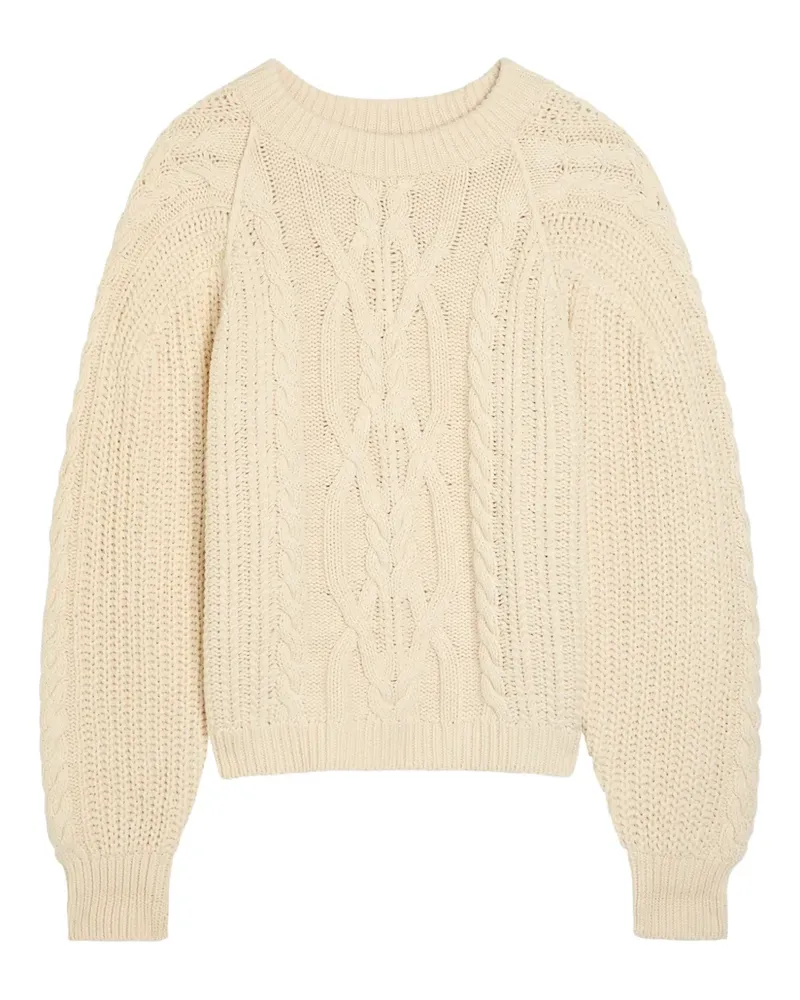 Free People Frankie cable sweater - Nude Nude
