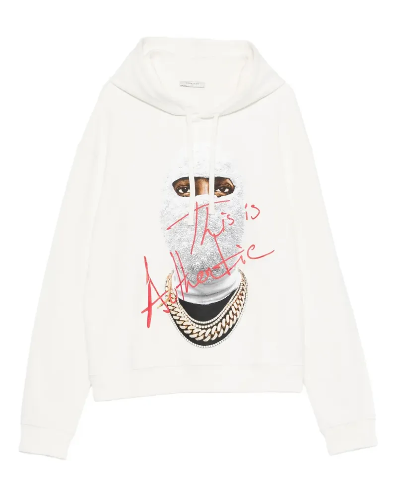 IH NOM UH NIT graphic-print hoodie - Weiß Weiß