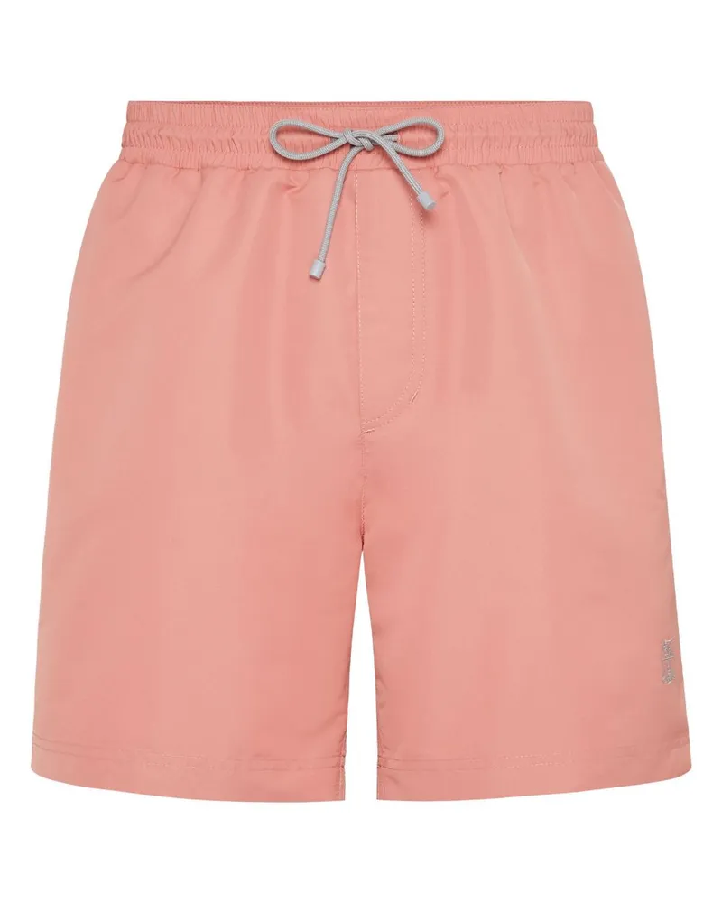 Brunello Cucinelli Badeshorts mit Kordelzug - Rosa Rosa