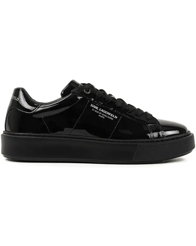 Karl Lagerfeld Sneakers mit Logo - Schwarz Schwarz