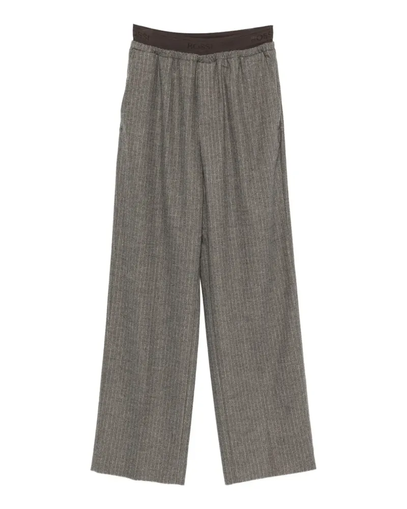 Rossi Ellor Jogginghose mit Logo-Bund - Grau Grau