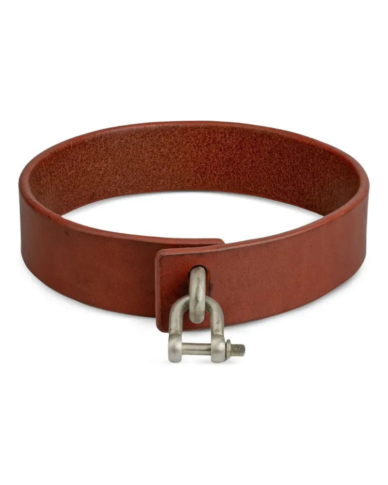 Parts Of Four Choker mit Lederanhänger - Braun Braun