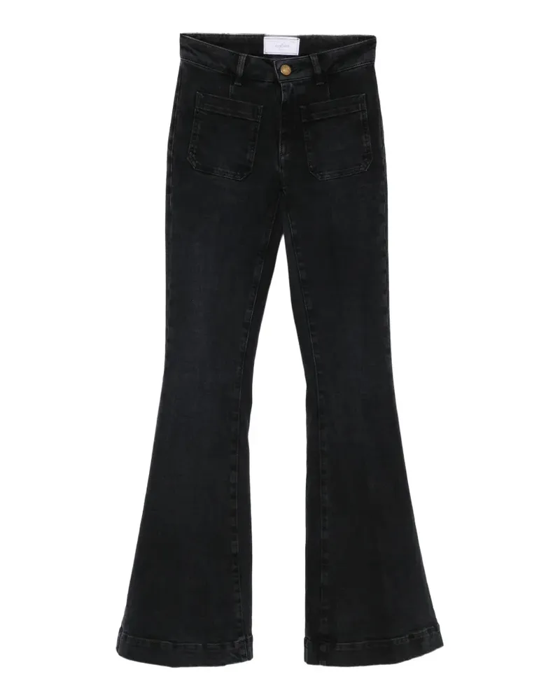 Seafarer Delphine high-waisted flared jeans - Schwarz Schwarz