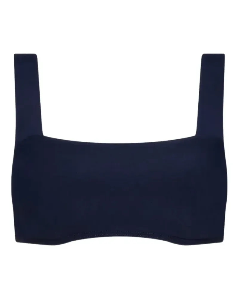 BONDI BORN Elle bikini top - Blau Blau