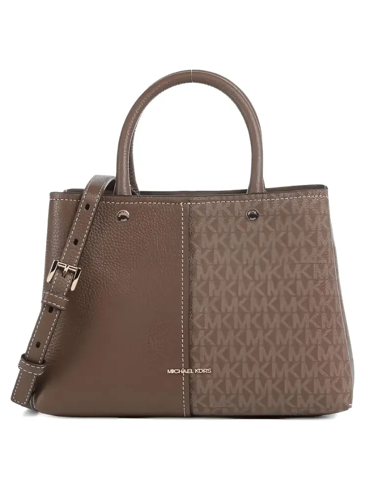 Michael Kors Shopper mit Monogrammmuster - Braun Braun