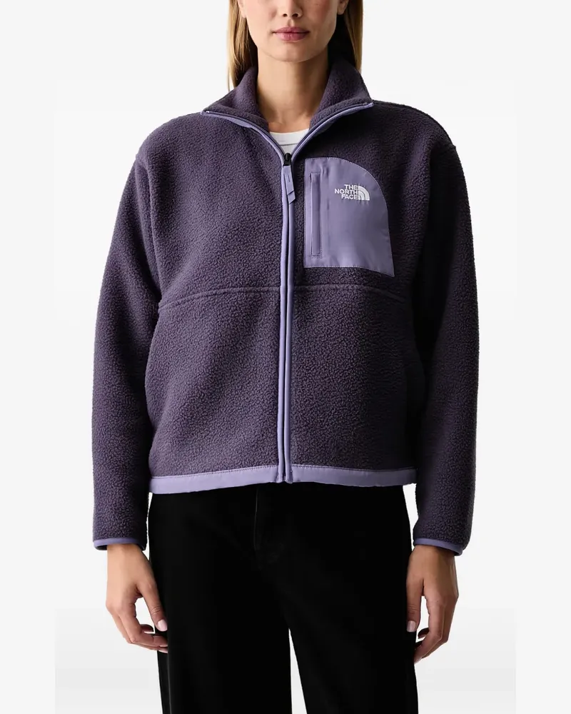 The North Face Yumiori Off Peak Jacke mit durchgehendem Reißverschluss - Violett Violett